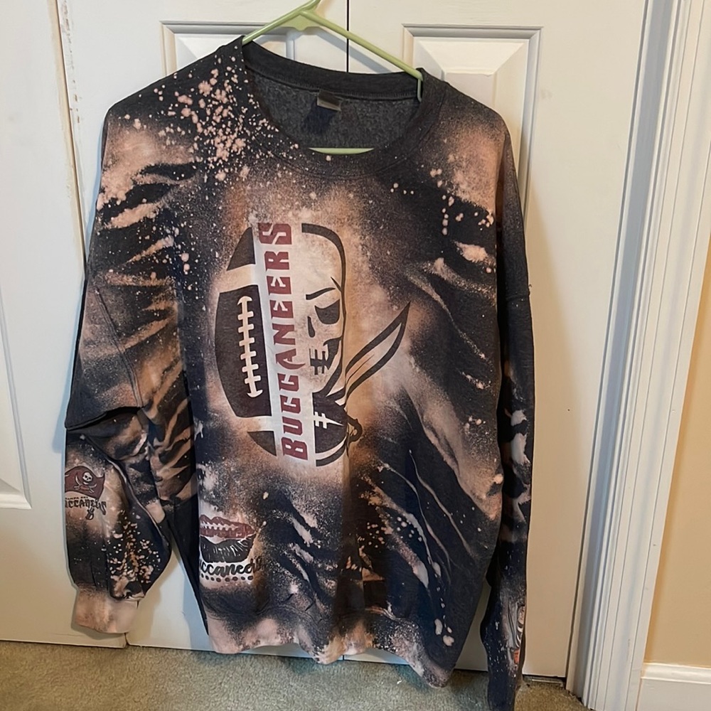 Tampa Bay bleached sweatshirt